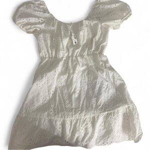 Reitmans Ivory Eyelet dress